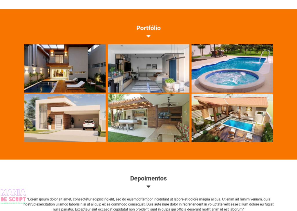 Script site institucional tema construção em php - MANIA DE SCRIPT ...