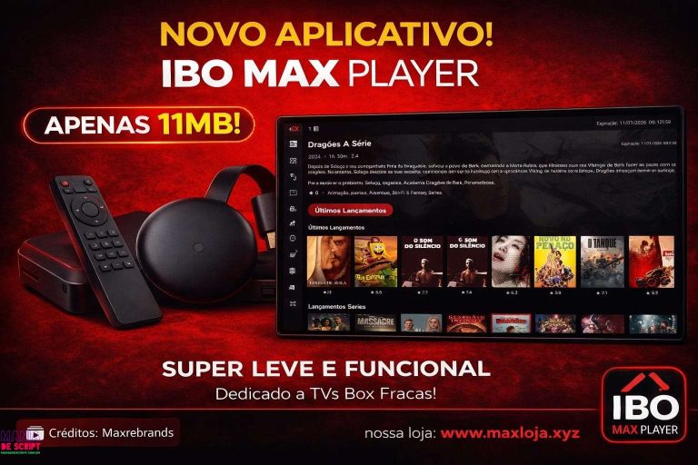 SCRIPT IBO MAX PLAYER 3 TEMAS COM TESTE AUTOMATICO