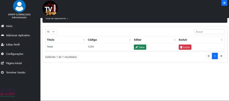 SCRIPT LOJA DE APLICATIVO 2025 COM APK