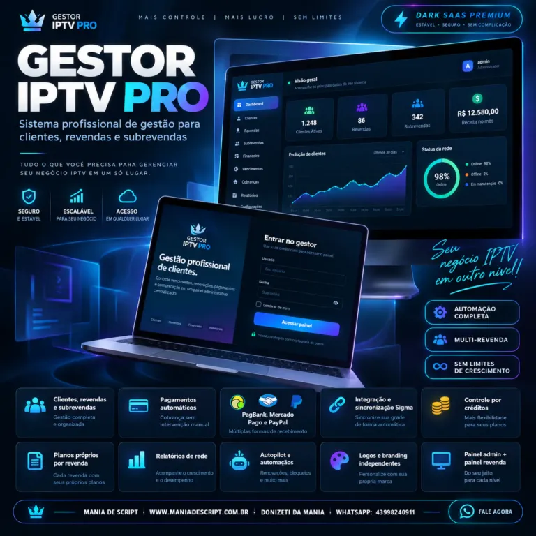PRO GESTOR DE CLIENTES MDS REVENDA E SUBREVENDA
