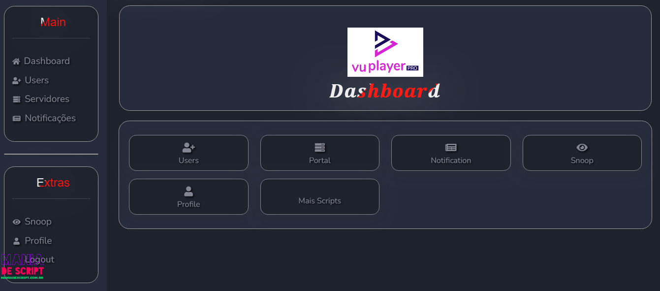 SCRIPT VU PLAYER PRO COM APK VIA MAC 100% FUNCIONAL - Imagem 3