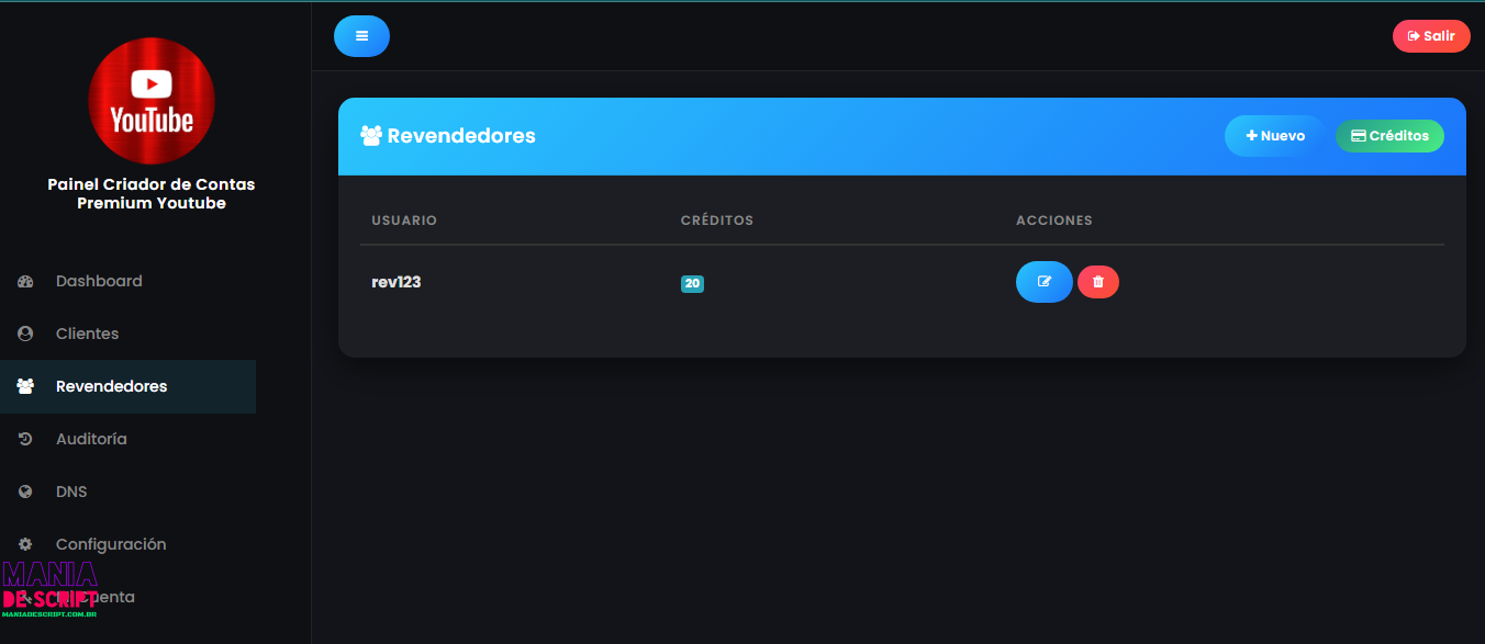 SCRIPT DE CONTAS YOUTUBE PREMIUM COM APK - Imagem 4