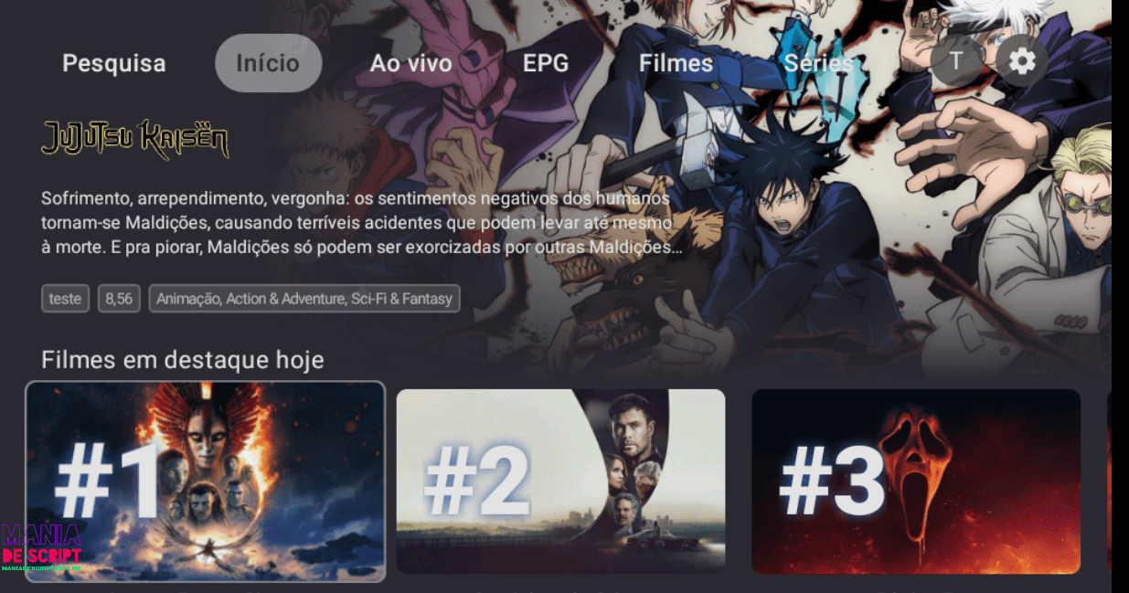 SCRIPT NEXT TV 3.5 REV9 2026 TV BOX E TV ANDROID LANÇAMENTO - Imagem 2