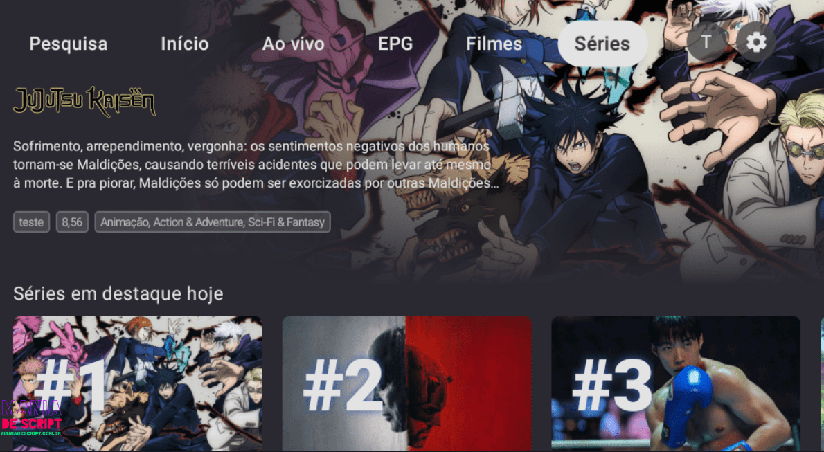 SCRIPT NEXT TV 3.5 REV9 2026 TV BOX E TV ANDROID LANÇAMENTO - Imagem 3