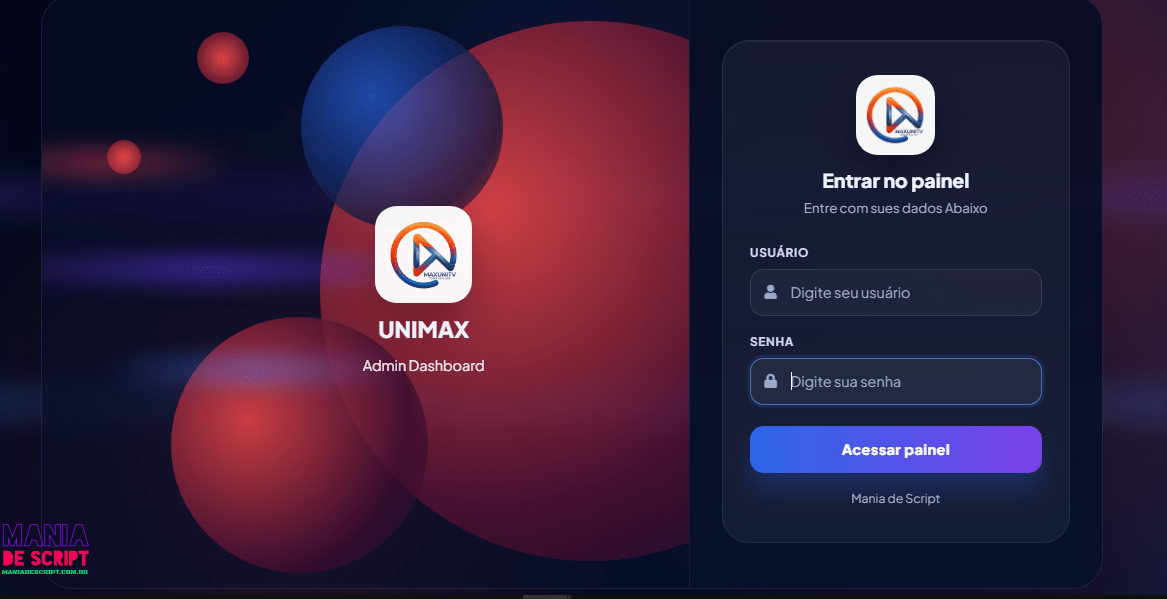 SCRIPT UNITV UNIMAX 2026 COM TROCA DE LISTA AUTOMATICA - Imagem 3