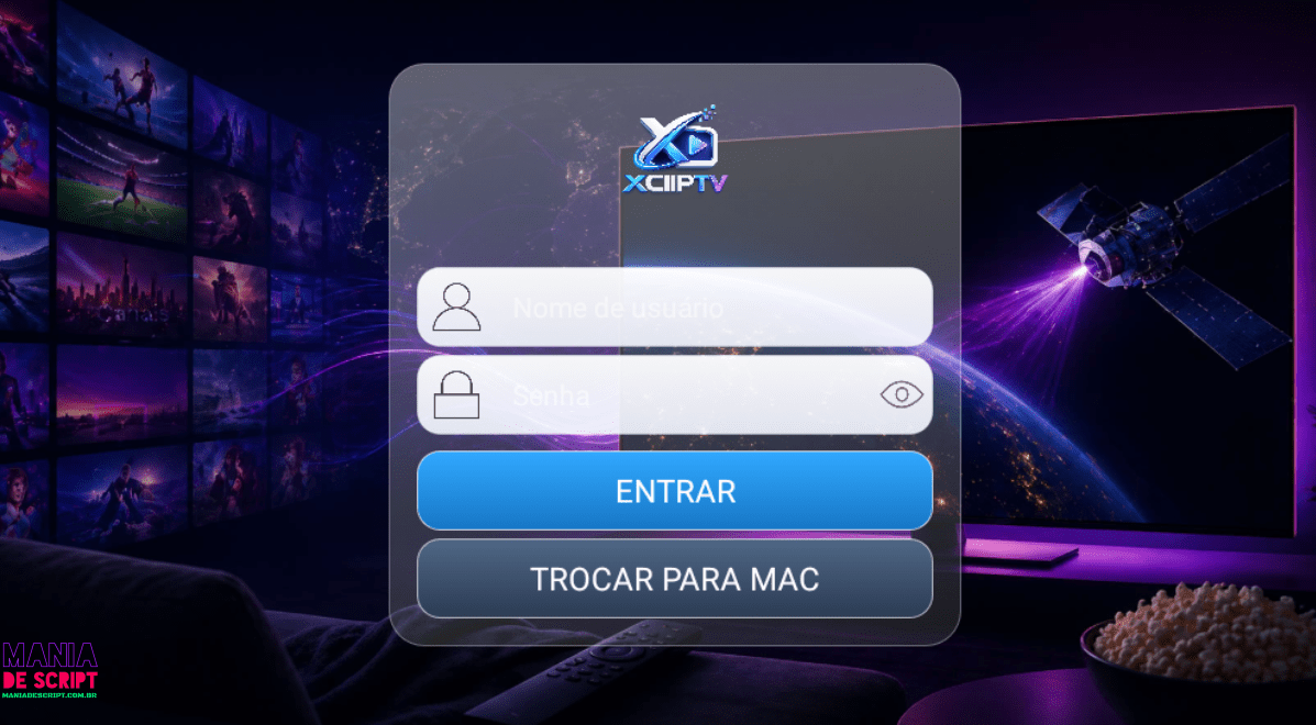 SCRIPT XCIPTV V10 USUARIO E SENHA E VIA MAC COM REVENDEDOR 2026 - Imagem 2