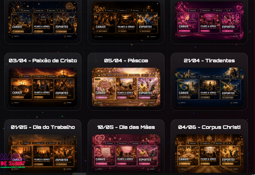 IBO COMEMORATIVO 23 TEMAS PLUS COM FUNÇÕES EXTRAS PRO - Imagem 3