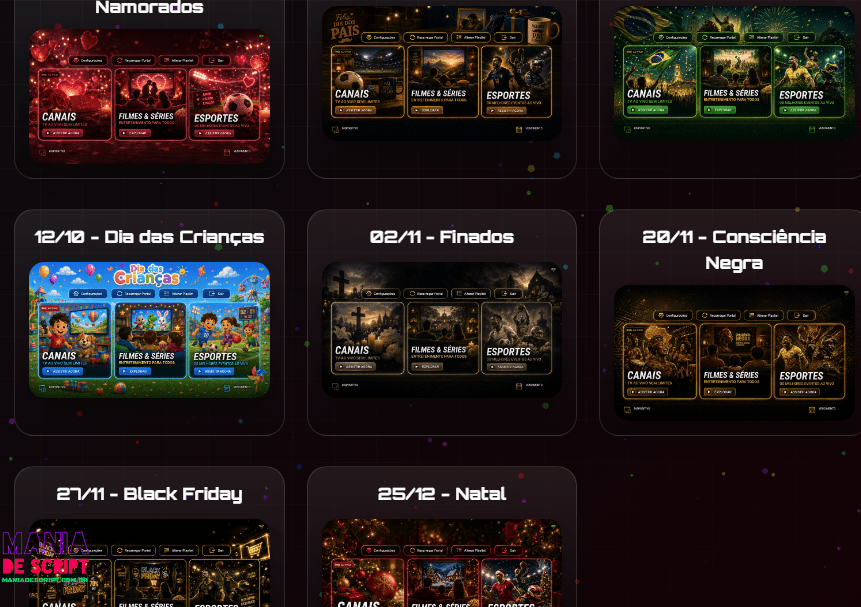 IBO COMEMORATIVO 23 TEMAS PLUS COM FUNÇÕES EXTRAS PRO - Imagem 4