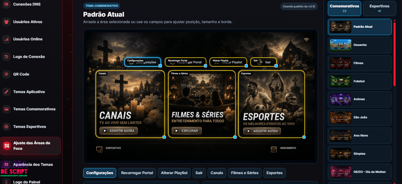 IBO ULTRA TEMAS MDS DGPLAY COM 64 TEMAS TUDO JUNTO - Imagem 5