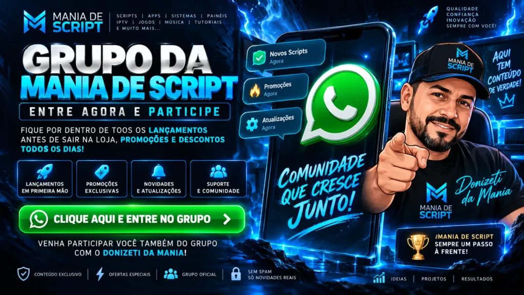 Grupo Mania De Script Oficial