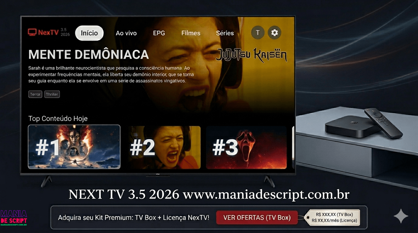 SCRIPT NEXT TV 3.5 REV9 2026 TV BOX E TV ANDROID LANÇAMENTO - Imagem 8