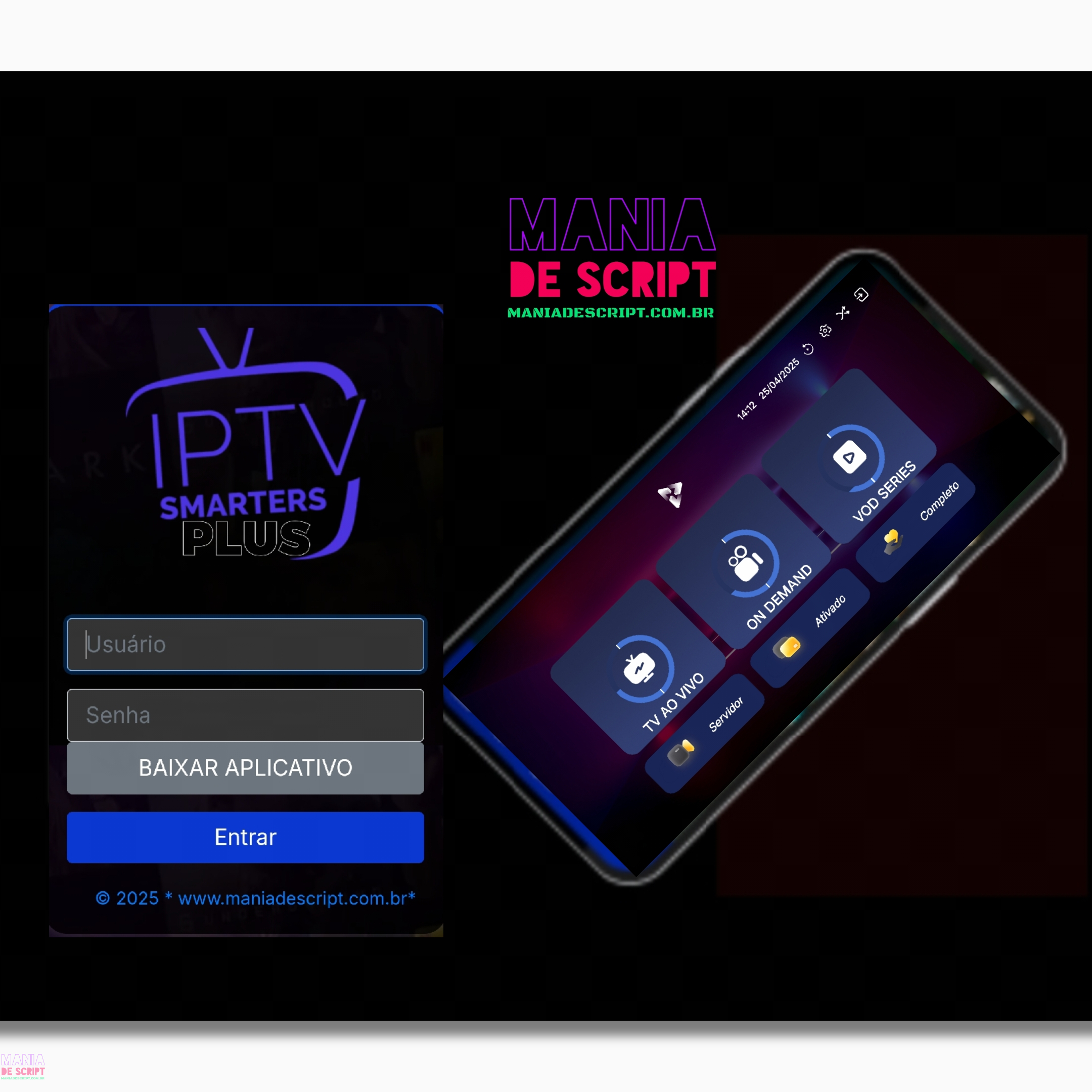 SMARTERS PLUS NEW PAINEL E APK OTIMIZADO