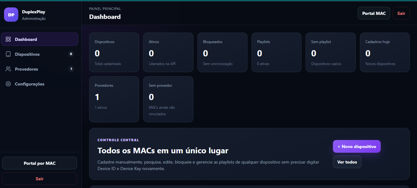 SCRIPT DUPLEX PLAY V5 2026 TV BOX E TV ANDROID MULTI PROVEDOR MDS - Imagem 3