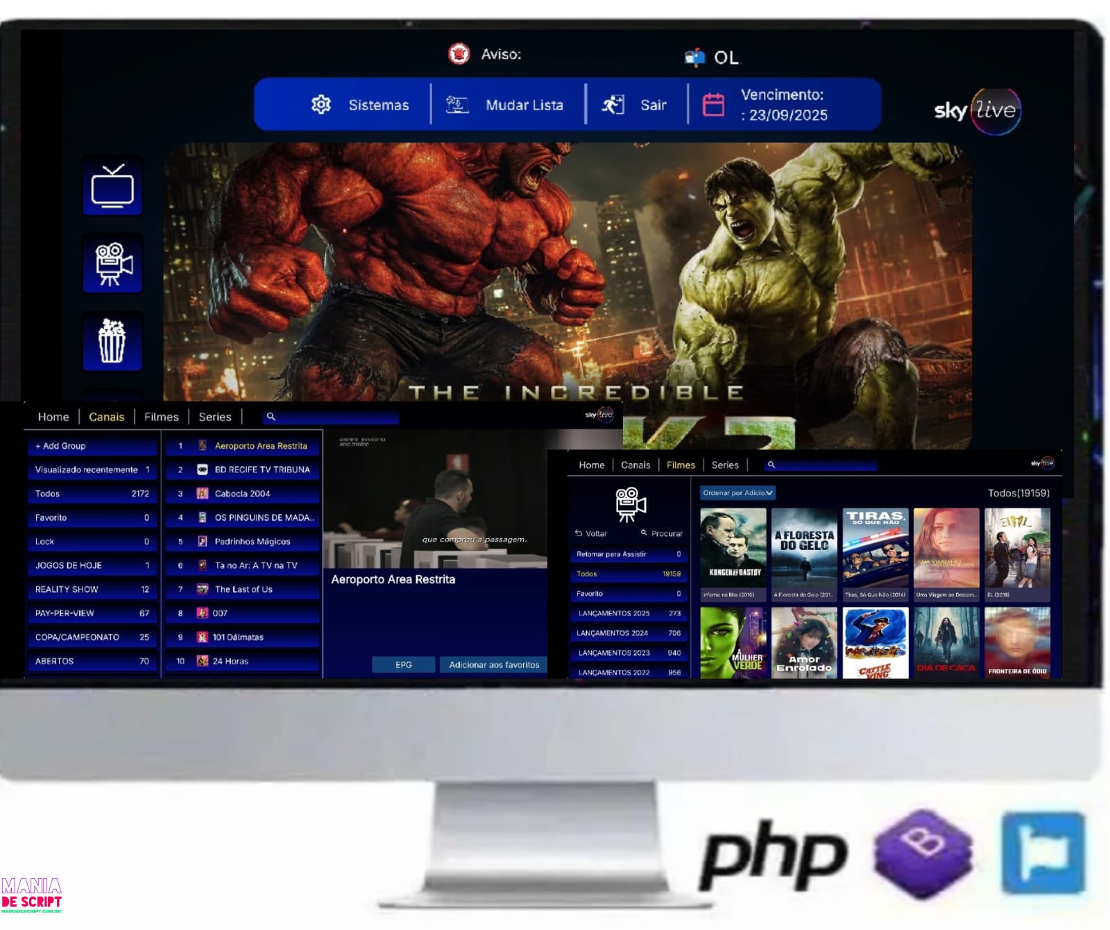 SCRIPT IBO PRO XFAST COM TESTE AUTOMATICO