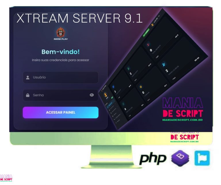 SCRIPT XTREAM SERVER 9.1 NEW FINAL 2025