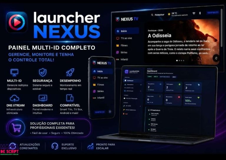 SCRIPT LAUNCHER NEXUS TV BOX TV ANDROID 2026
