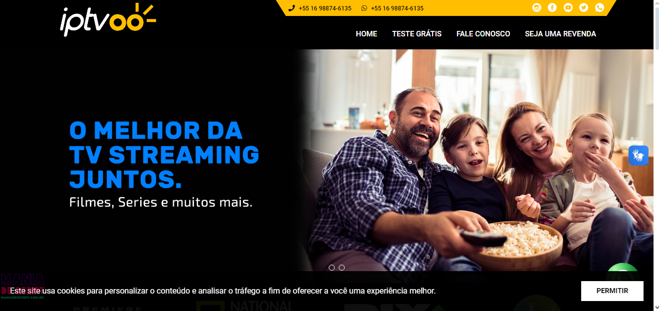 Site para venda de IPTV em PHP - Imagem 2