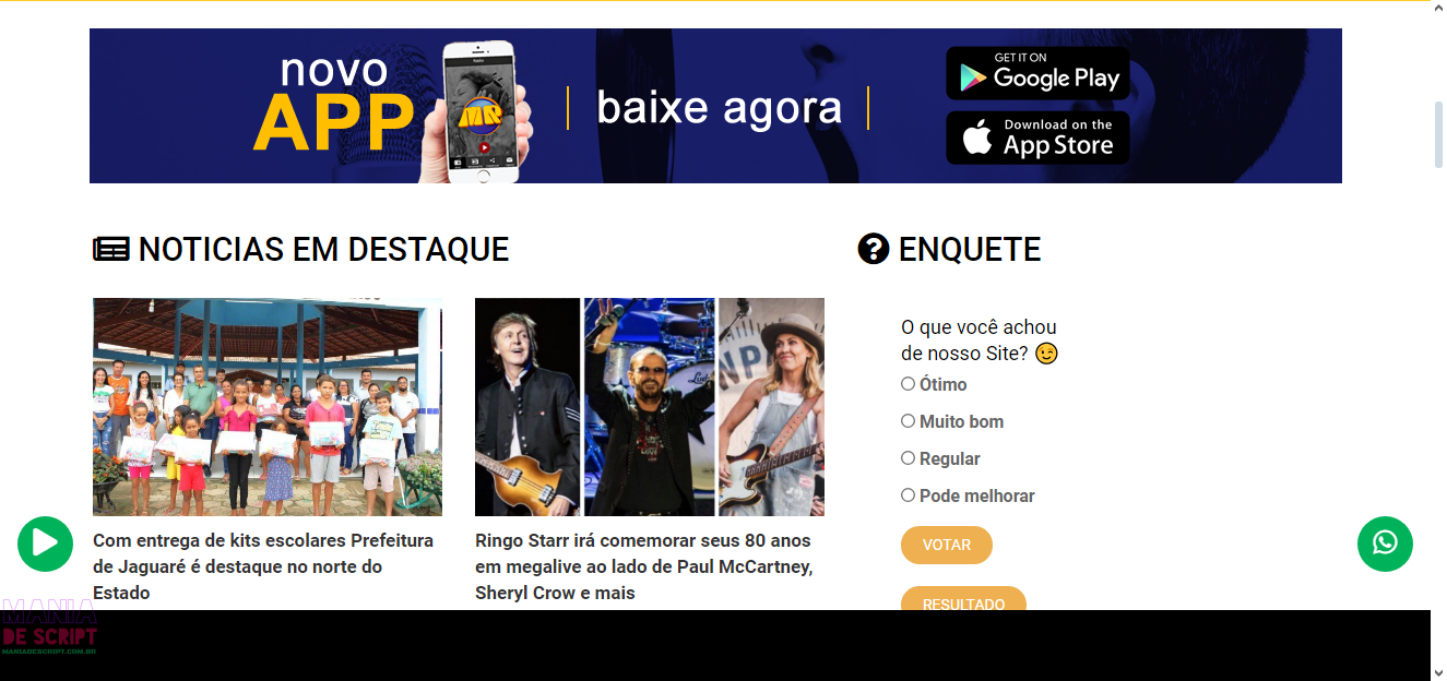 Site para Radio Top em PHP - Imagem 3