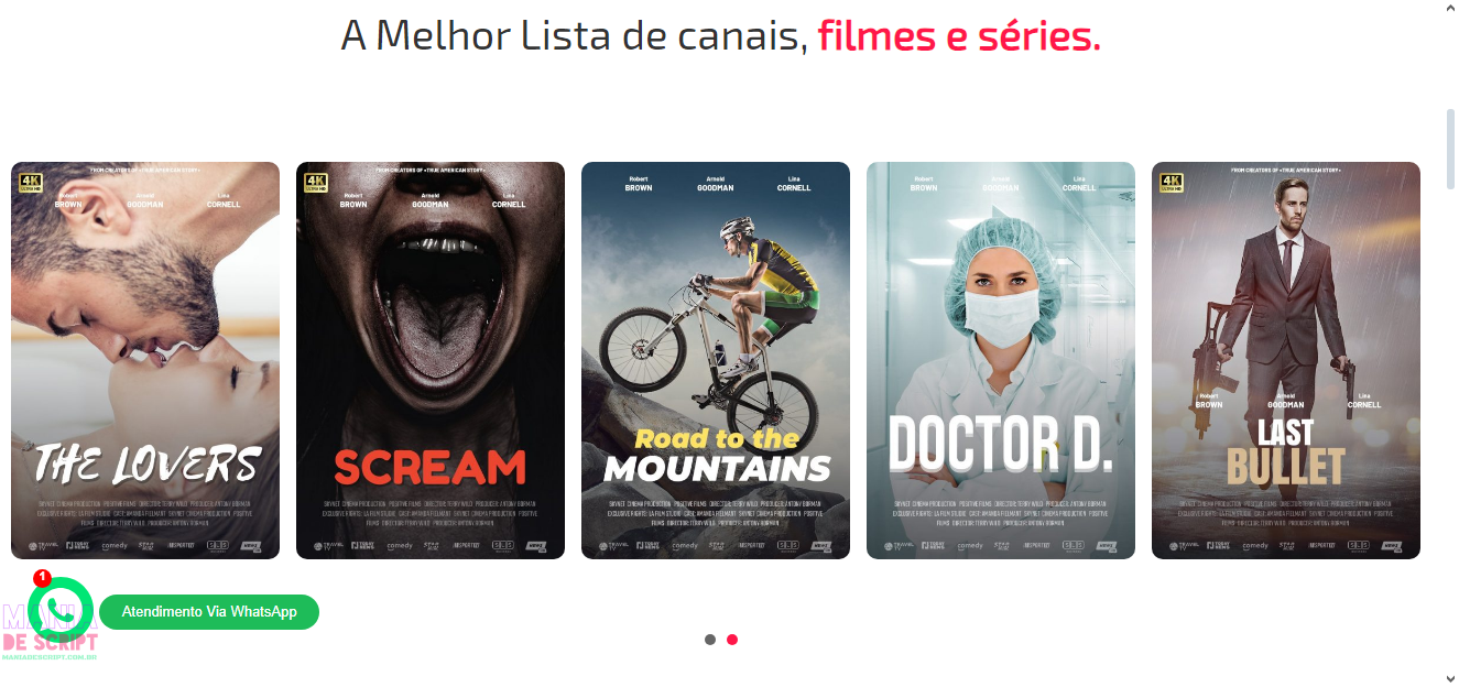 Site para venda de planos IPTV em PHP - Imagem 2